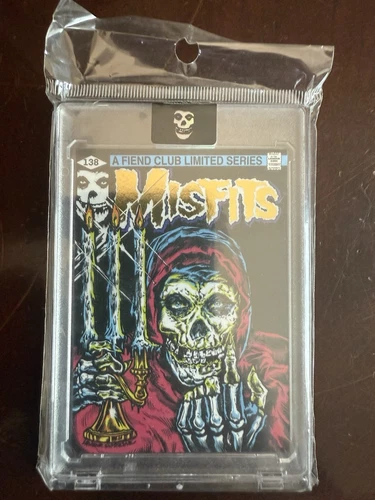 Misfits X Yesterdays Trading Card Slab Fiend SDCC 2022 Punk LAmour