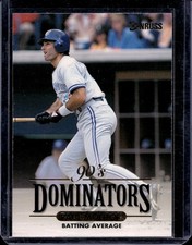 1994 Donruss #3 Paul Molitor 90's Dominators: Batting Average Blue jays