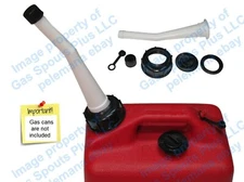 CHILTON WHITE Gas Can SPOUT & PARTS KIT Sears Craftsman Aftermarket Replacement
