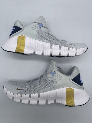 Nike Free Metcon 4 Pure Platinum Metallic Gold Coin CZ0596-049