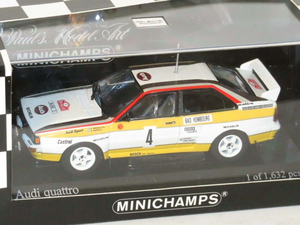 ミニカー 1/43 Audi Sport quatro 1984 / PMA 1/43 Audi Quattro Audi Sport Rally Monte Carlo 1984 #1 | eBay