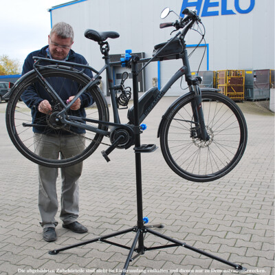 E-Bike Montagestnder Reparaturstnder Profi Fahrrad hhenverstellbar 60 kg  M | eBay.de