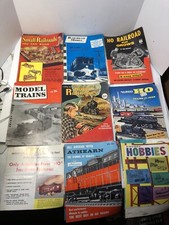 VINTAGE TRAIN MAGAZINE LOT 1960'S TYCO GILBERT HO