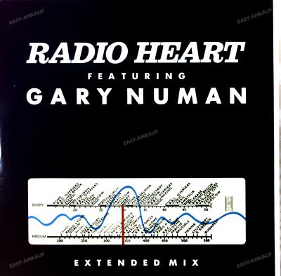 Radio Heart Featuring Gary Numan - Radio Heart (Extended Mix) Maxi 1987 '