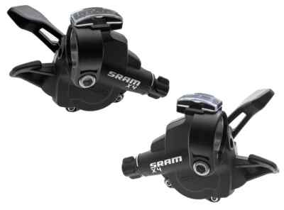SRAM X4 Trigger Shifter Set mit Kabeln - vorne und hinten - 8 x 3 Gang