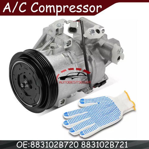 A/C Compressor 883102B720 for Scion xA xB 2004 2005 2006 1.5L 4-Groove Pulley