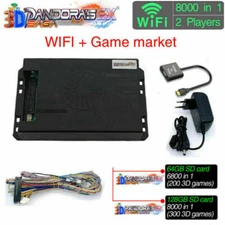 3D Pandora wifi  Saga EX Box 8000 in 1 DIY Kit for Arcade Retro Video games HDMI