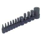 Lisle 26530 Torx-Bit-Set Mit Haltern – Sicher Gegen Verrutschen – Für Schrauben T10 Bis T55 – Ideal Für Heimwerker & Profis