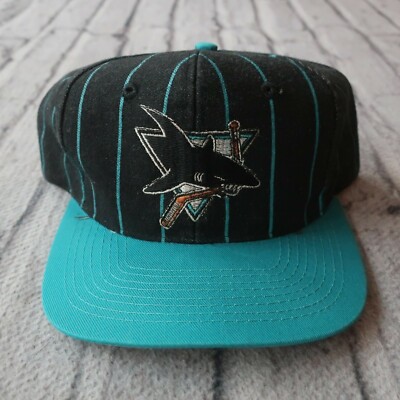 Casquette San Jose Sharks NHL – Fanatics, Snapback Réglable, Unisexe, Occasion