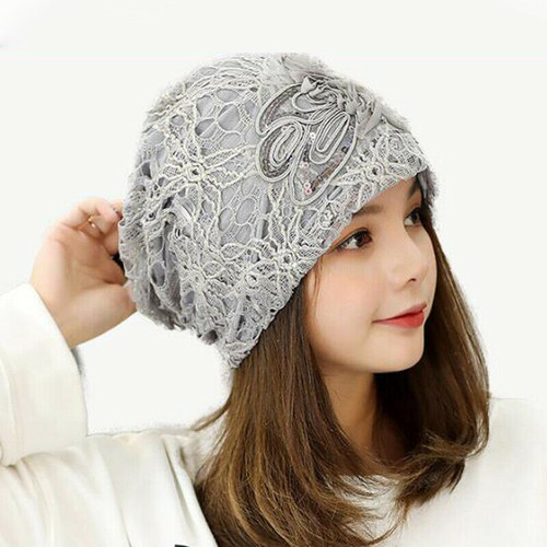 Lace Anti Radiation Cap EMF Shielding Protection Breathable Hat Microwave Beanie - Picture 8 of 11