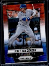 2014 Prizm Red White & Blue Pulsar Prizm #197 - Matt den Dekker rc
