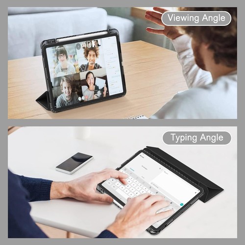 Slim Case for iPad Air 11-inch M3 (2025) / M2 (2024) Shockproof Clear Back Cover - Picture 4 of 43