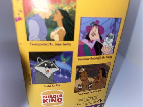 Tazza Burger King Disney Pocahontas Colori del Vento (Powhatan e Kocoum) - Foto 4 di 5