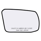 Passenger Side Mirror Glass Assembly For 2007-2012 Nissan Altima Non-Heated RH