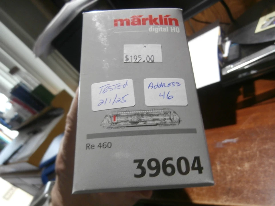 MARKLIN HO # 39604 DIGITAL ELECTRIC LOCOMOTIVE-SBB/CFF/FFS - Image 4 of 4