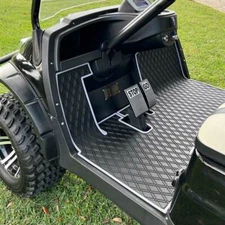 Xtreme Mats ICON/Advanced EV EV1 Golf Cart Mat Full Coverage Floor Liner - GREY