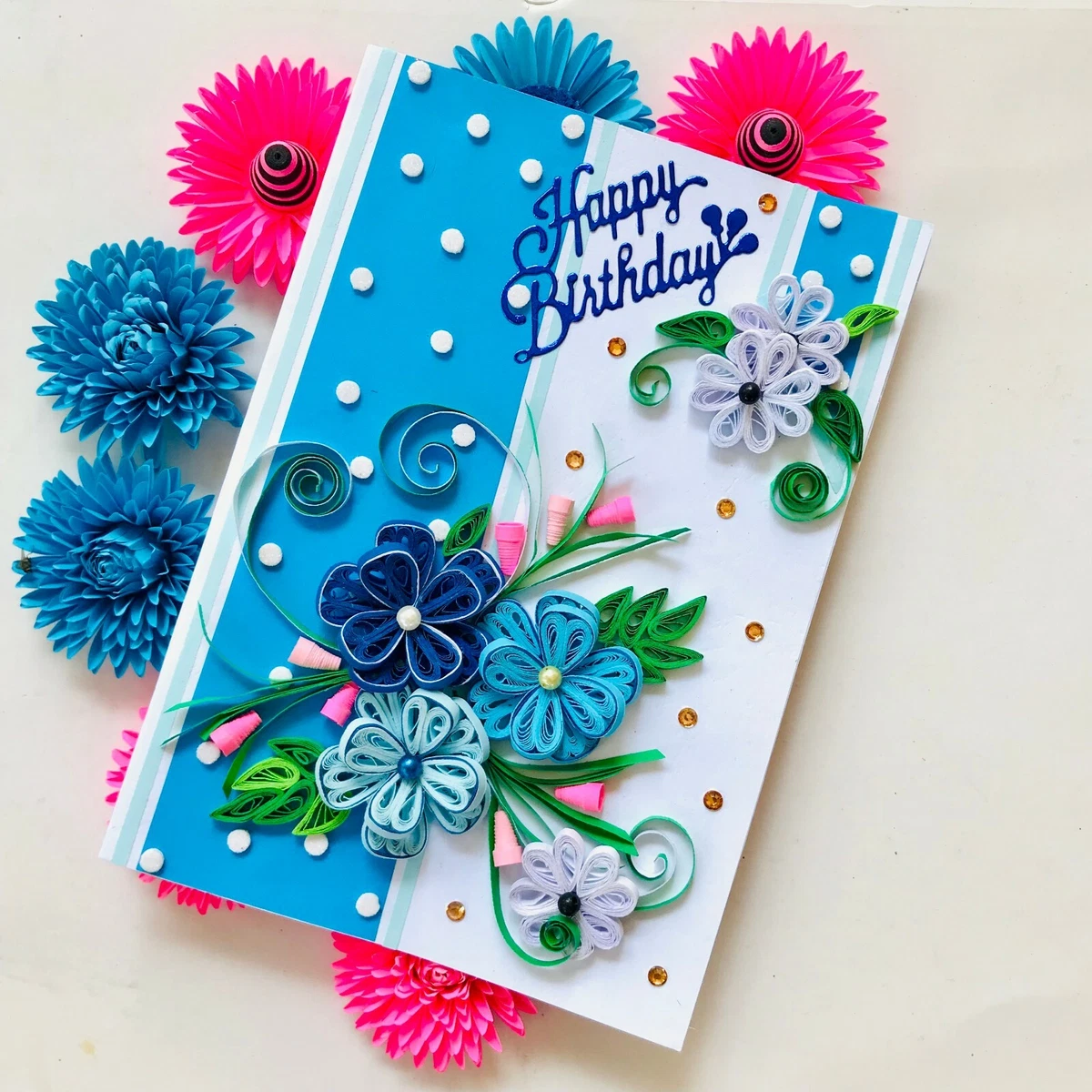 Quilling 2024 birthday cards