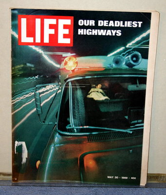 Life Magazine - May 30, 1969 OUR DEADLIEST HIGHWAYS - With Coca Cola - Coke Ad 