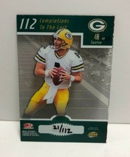 BRETT FAVRE #40/112 ~ 1999 Donruss Elite Field of Vision  #4A Green Bay BV$50