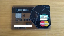 N26 Bank card Mastercard used in excellent condition *Expired* 04/19