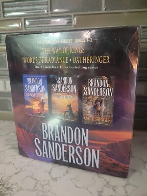New & Sealed Brandon Sanderson Box Set THE STORMLIGHT ARCHIVE pbs