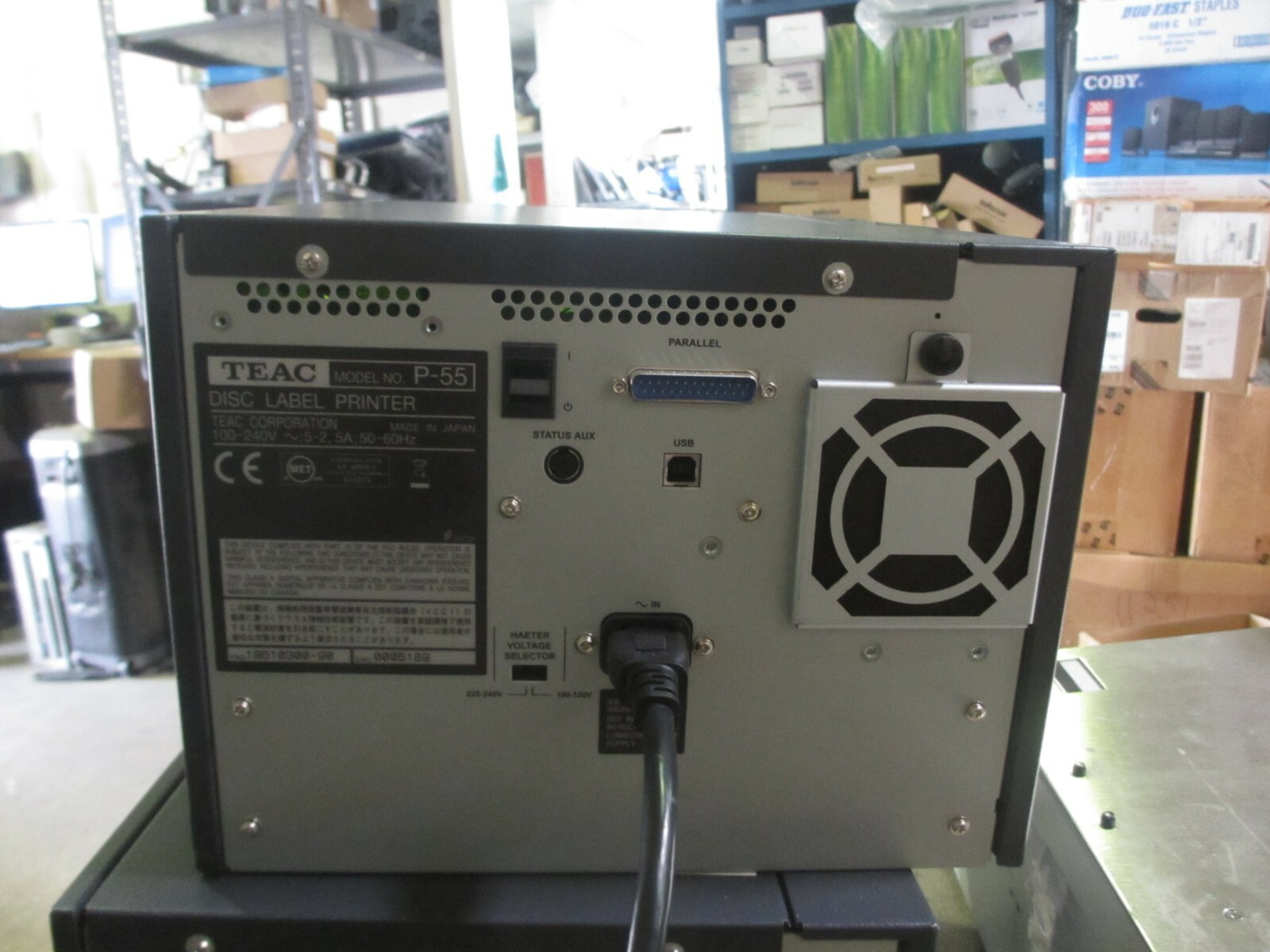 TEAC P-55 C CD/DVD Disk Lable Printer - Used | eBay