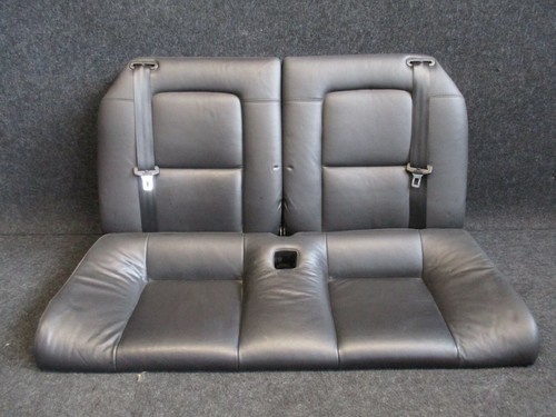 LEDER Rücksitzbank Audi TT 8N Coupe Rückbank Sitz Ausstattung schwarz