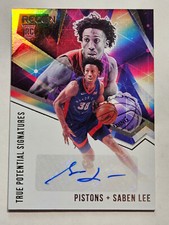 Saben Lee - 2020-21 Recon True Potential Signatures Card