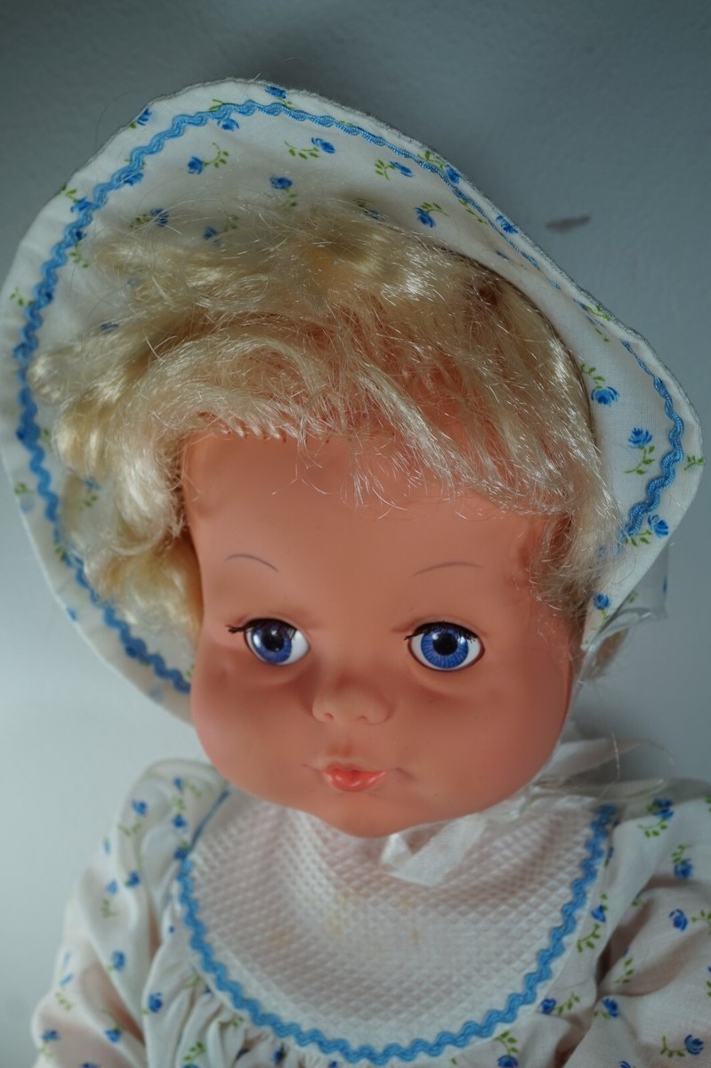 PALITOY Genuine Vintage 1970 1980 Tiny Tears Baby Doll 16 inch