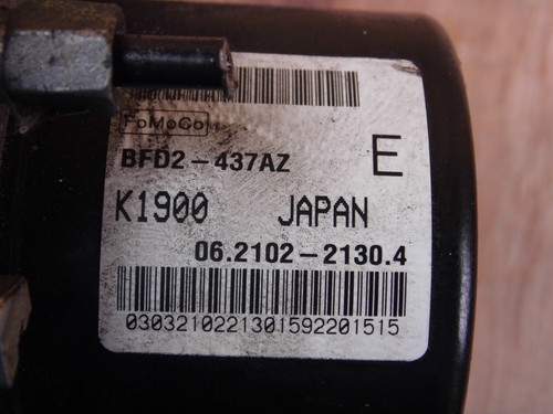 Mazda 3 BL 2010 2011 2012 pump ABS BFD2437AZ BFD2-437AZ K1900 - Picture 6 of 7