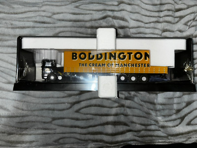 Corgi 75202 ERF EC Truck & Boddingtons Curtainside Trailer NEU + Factory Sealed
