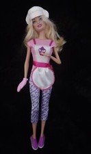 Barbie I Can Be A Dessert Chef Doll 2012 Great Display Condition