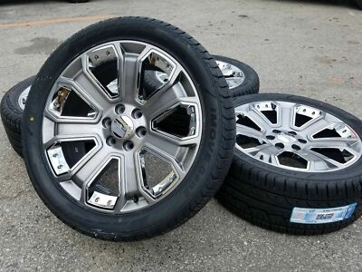 22'' GMC Yukon Denali Wheels Rims Tires CK190  2018 2017 2016 2015 2014 2013 2012