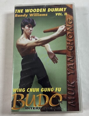Wing Chun Wooden Dummy Form Part 2 VHS by Randy Williams Budo International