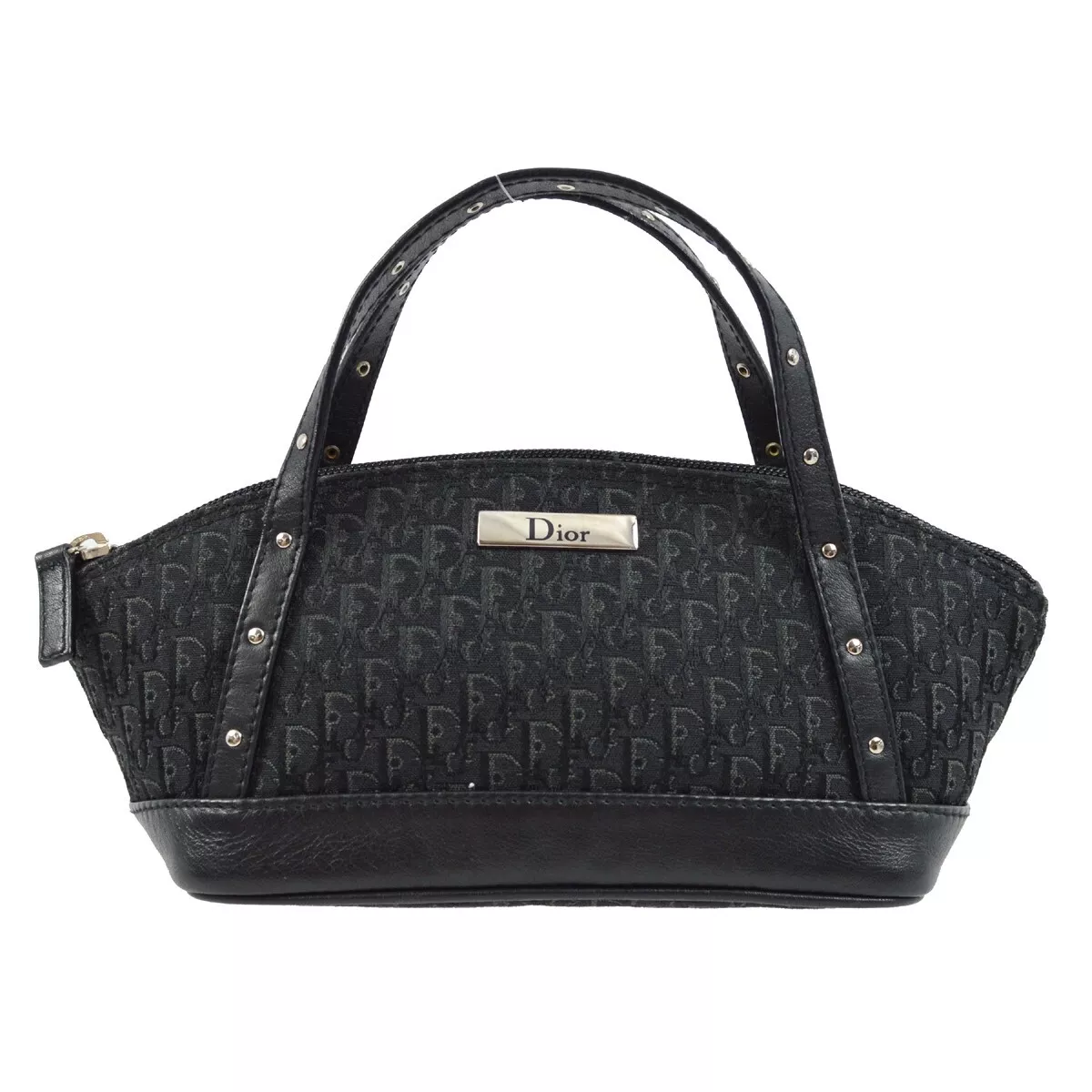 Sac à main trotteur noir rue chic Christian Dior MC0063 191488