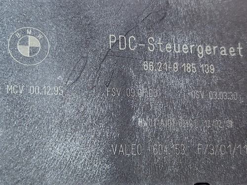 2007-2008 BMW X5 E70 PDC PARKING DISTANCE CONTROL MODULE UNIT 66219176682 OEM - Picture 3 of 7