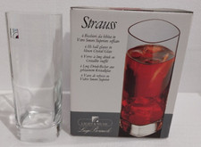 bicchieri da bibitain vetro sonoro soffiato strauss light e music luigi bormioli