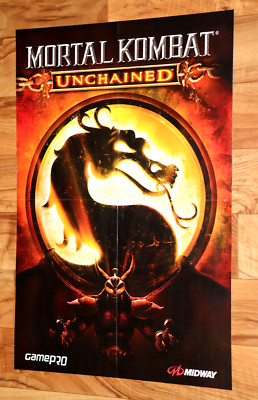 Mortal Kombat Deception / Mortal Kombat Armageddon  PS2 Xbox Rare Poster