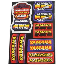 WERX TS004 Pro Circuit Alpinestars Acerbis FMF Yamaha Decals Moto Decal Set