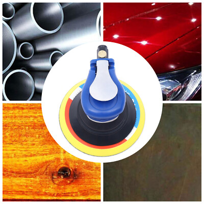 #ad #ad 6INCH Air Palm Orbital Sander Random Hand Sanding Pneumatic Round 10000 RPM BEST $46.48