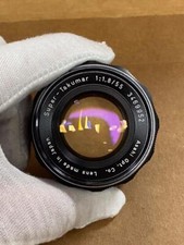 PENTAX SUPER TAKUMAR 55mm F/1.8 LENS FOR M42- USED.