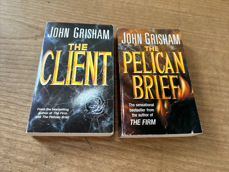 John Grisham, Lot 8 x Books, Firm, Summons, Confession, Rain Maker (PB) BC6A - image 4 of 4