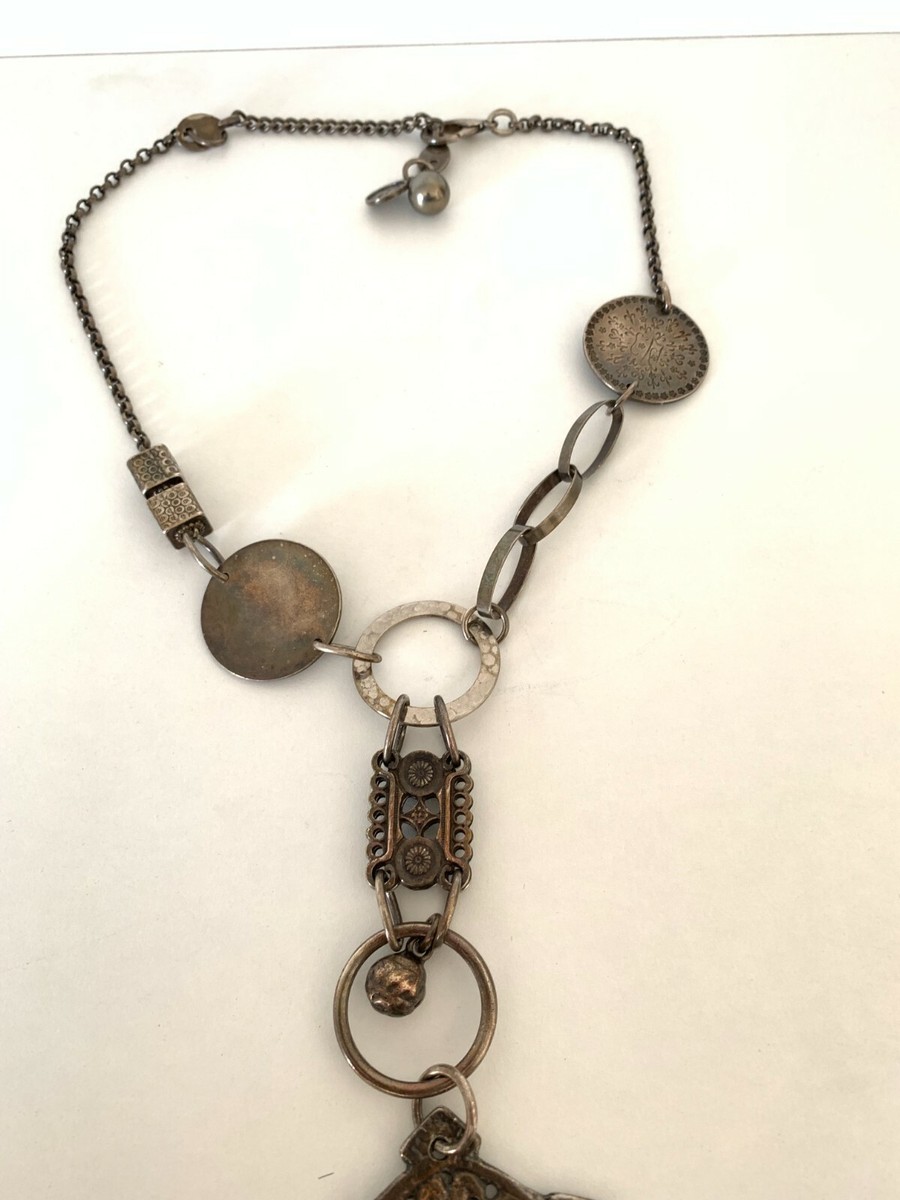 Collier Sautoir Vintage Reminiscence - Modèle Zoe Coste - Grand Format - Occasion