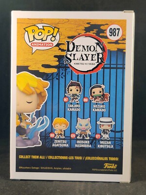 Funko Pop Animation 987 Demon Slayer Zenitsu Agatsuma