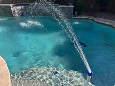 Dolphin Pool Fountain Water Feature Aerator 1.5" or 2" Fittings