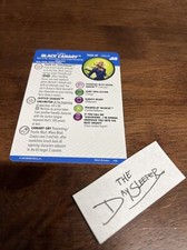 DC Heroclix Justice League Unlimited Black Canary 030.01 Team Up Card