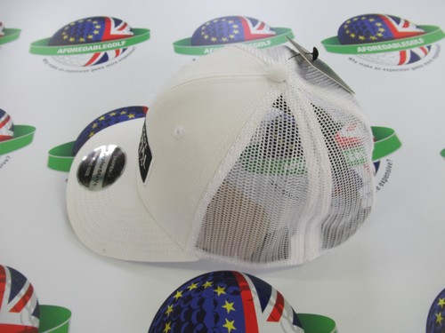 taylormade white mesh snap back trucker cap - Picture 2 of 4
