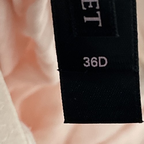 Hellrosa und schwarzes Victoria Secret Negligee Größe 36D - Bild 7 von 7