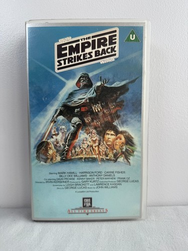 Star Wars The Empire Strikes Back VHS - CBS FOX Video 1988 Cult Classic Lucas - Picture 10 of 18