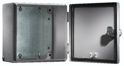 Schaltschrank Rittal IP66 Stahl Elektrobox ver Größen mit Montageplatte mit Tür